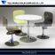 Dining Table Marble Top,Acrylic Surface Restaurant Dining Room Table and chairs