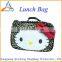 Eco-friendly 210D polyester kids portable insulated lunch bag