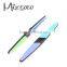 Beauty design double Metal nail file with white plastic handle