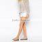 regular fit low rise design cotton blend cheap denim shorts jeans shorts women JXQ1156