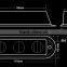 E-MARK LED Strobe Lightheads /LED Security Emergency Flash Strobe light /Dash light /Grille light (SR-LS-LD-3),1W LED,E9 MARK