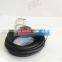 FF-12P PNP General Purpose Fiber optic Amplifier and fiber optic sensor for glass test