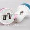 Wholesale 2-in-1 5v 2.1 A 2 Usb Port Car Charger With Led For Mobile Phone