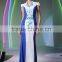 New style long knitting material evening dress