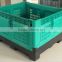 Industrial heavy duty plastic HDPE Euro Container with solid base & sides