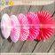paper fan decoration tissue paper hand fan
