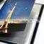 pp file holder/office plastic clear book /data book