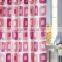 Water Resistant Polyester Print Shower Curtains
