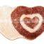 heart shaped shaggy rugs bathmats bedroom carpet floor accessories