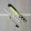 2016 New Products on China Market Black Color Grip and Clip Multi Color Plastic Pen