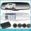 WINCE Gps Navigator Car Rear View Mirror With Bluetooth Speaker Car Handsfree Kit With Auto Brightness Adjustable