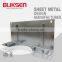 Fulled equipment in sheet metal laser cutting/bending/welding/powder coating