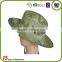 OEM fashion folding camo cotton custom wide brim bucket hat with string
