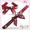 Red Bows Printed Ribbon Bows For Christmas Gift Wrapping