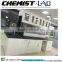 chemical resistant laboratory furniture type lab metal center bench with reagent shelf and lab height adjustable stools