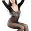 Taiwan Manufacturer Long Sleeve Nylon Fishnet Bodystocking