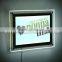Advertising product acrylic sign board crystal led magnetic menu light box
