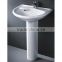 Ceramics Best Selling hand wash basin with pedestal for sale