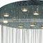 modern crystal hanging GU10 ceiling pendant light