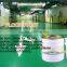 Yellowing resistant anti-UV epoxy material semi-gloss waterbase outdoor coating