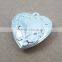 19mm Flower Engraved Vintage Brass Silver Heart Photo Locket Charm 1132007