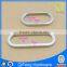 oval ring zinc alloy nickel color hardware