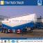 60CBM wheat flour 3 axle truck trailer/Bulk powder and particle tank trailer bulk cement semi-trailer