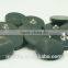 Real Round Natural Bufflao Horn Combined Button with Metal Shank for Suit, Sweater, Jacket