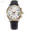 KS Leather Strap Analog Automatic Mechanical Men's Wrist Watch