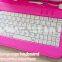 Keyboard PU Leather tablet protective case for ipad