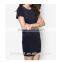 New Fashion Embellished Short Sleeve Bodycon Dress Semi Formal Cocktail Women Dress