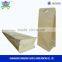 food grade laminated flat bottom snack paper bag with side window