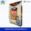High quality and custom print white kraft paper bag for milk powder / instant milk tea packing bag