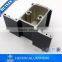 Powder coated bronze aluminum profiles aluminium channel profiles