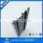 Customized thickness aluminium alloy profiles aluminium window section