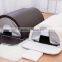 Two different size far infrared FIR home dome sauna dry no steam portable storage deep heat
