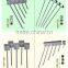 display rack slatwall metal hooks