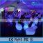 plastic led illuminated coffee table, party led light cocktail table