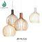 Decorative cage pendant light