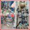 Neweek farm use electric semi-automatic straw rope braiding making machine