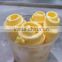 Industrial two pans fried ice cream frying machine for making roll