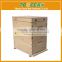 2016 high quality Langstroth size 8/10 frames bee hive/bee box with Metal roof