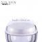 Cheap price clear cosmetic skin care plastic jars and screw top lids