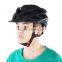 WILDCYCLE Unisex Lightweight Bicycle Helmet with Warning Taillight Detachable Sun Visor Outdoor Sports Helmet