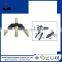 PE/ABS film plastic coated pipe metal joint H-6