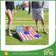 Football Field Cornhole Bag Toss Game Set