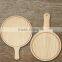 wooden pizza tray,round shape pizza plate