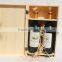 Single-deck Six Pine Wine Bottle Storage Box