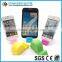 whale shape silicone smart cell phone accessory display stand
