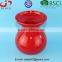BSCI Certificate Factory red ceramic vase, vases for wedding centerpieces